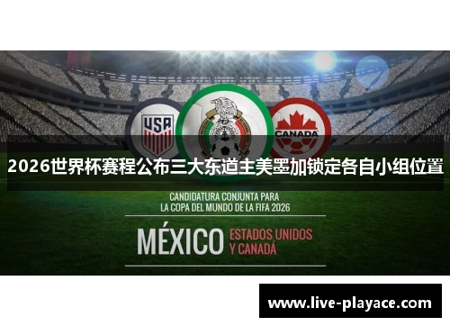 2026世界杯赛程公布三大东道主美墨加锁定各自小组位置